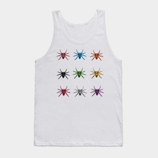 Tarantula Spider Spiders Graphic Illustration Tank Top